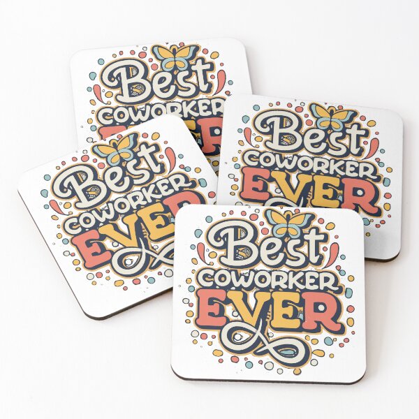 Item preview, Best co-worker ever, colleague gift, best coworker gift, office friend designed and sold by OlivedesignsIN.