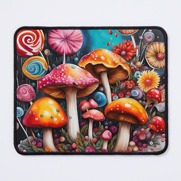 Item preview, Mushrooms and flowers designed and sold by REALDesign-Shop.