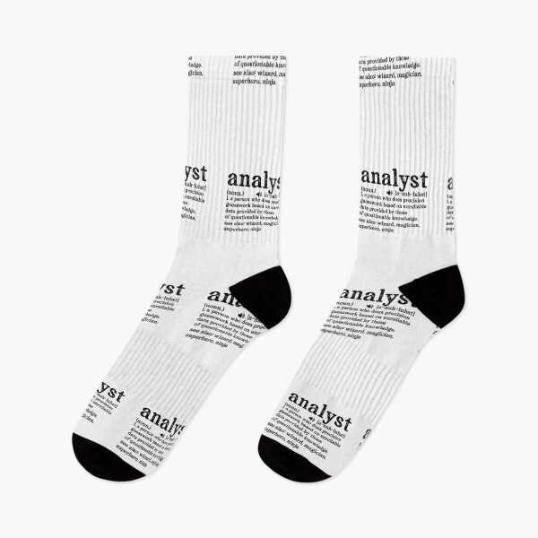 Item preview, Analyst Definition: A person who does precision guesswork based on unreliable data provided by those of questionable knowledge.  See also wizard, magician, superhero, ninja designed and sold by TeesYouWant.