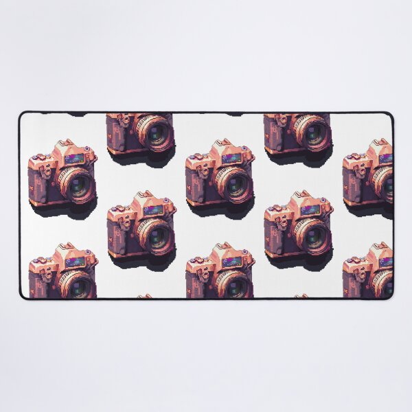 Aperçu de l'œuvre Appareil photo vintage - Pixel art créée et vendue par octoboobs.