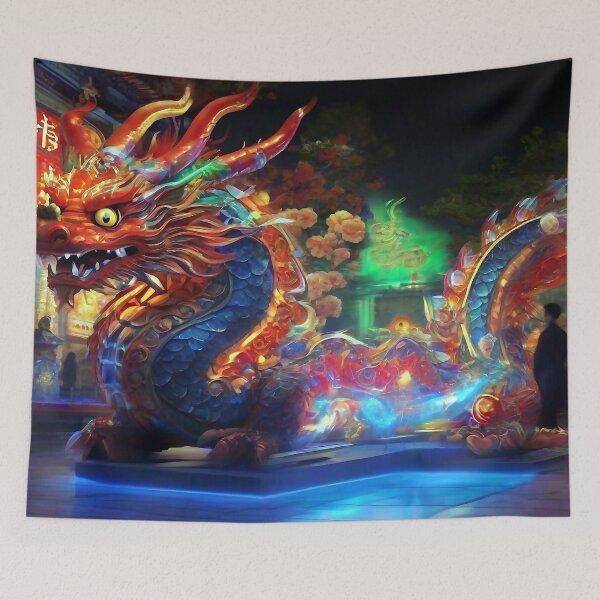 Artikelvorschau, Asiatischer Drache entworfen und verkauft von M-Y-A-R-T-.