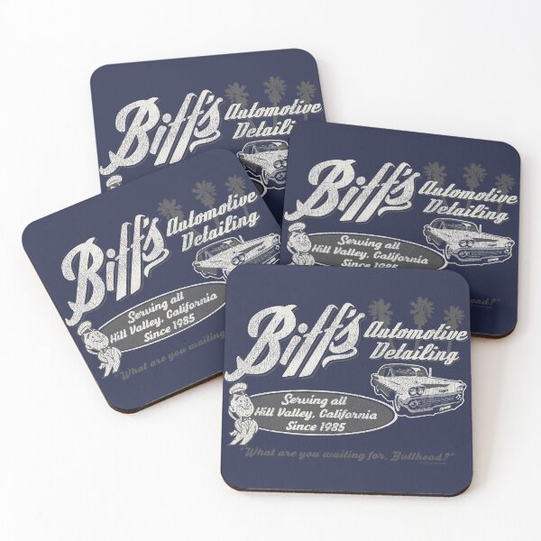 Item preview, Biff's Auto Detail Back to the Future Worn Out (© UCS LLC and Amblin) designed and sold by Alema Art.