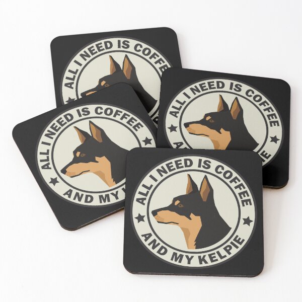 Item preview, funny all i need is coffee and my australian kelpie designed and sold by teeshop87.