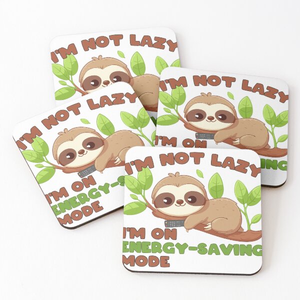 Item preview, Sloth with TV remote control designed and sold by DragonflyLP.