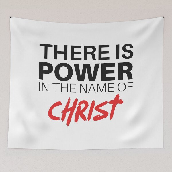Item preview, There Is Power In The Name Of Christ - Jesus Faith Tee designed and sold by teecraftstudios.