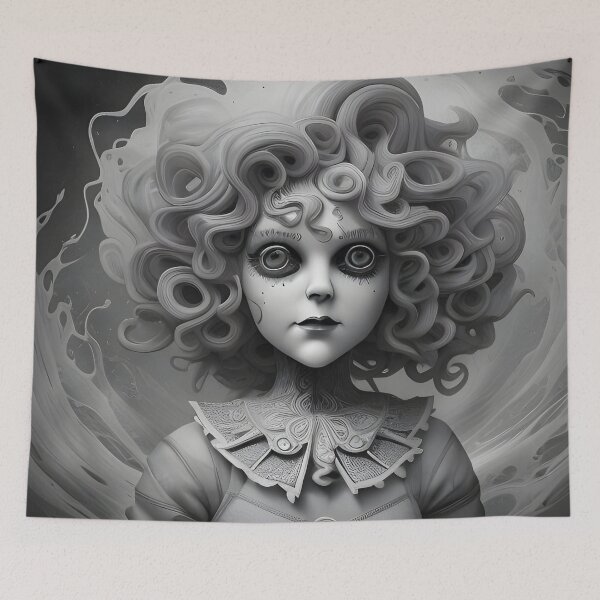 Item preview, Haunted Doll designed and sold by Feebleeona.