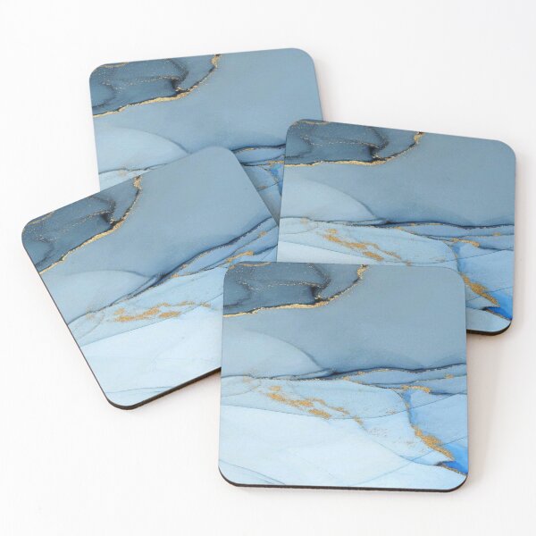 Item preview, Aesthetic Blue Mable photography designed and sold by Achmarry.