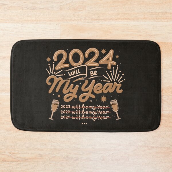 Item preview, 2024 Will Be My Year by Tobe Fonseca designed and sold by Tobe Fonseca®.