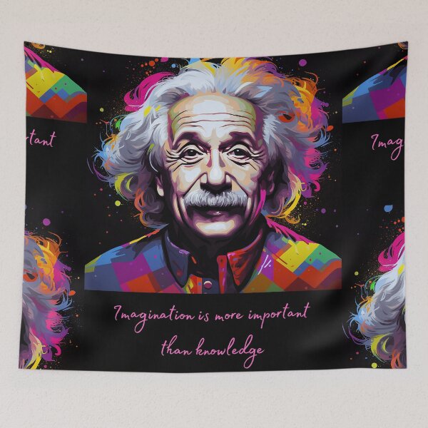 Item preview, "Imagination is more important than knowledge" A.E.  designed and sold by Cris888.