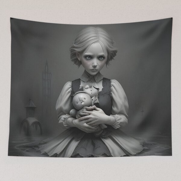 Item preview, Haunted Doll designed and sold by Feebleeona.