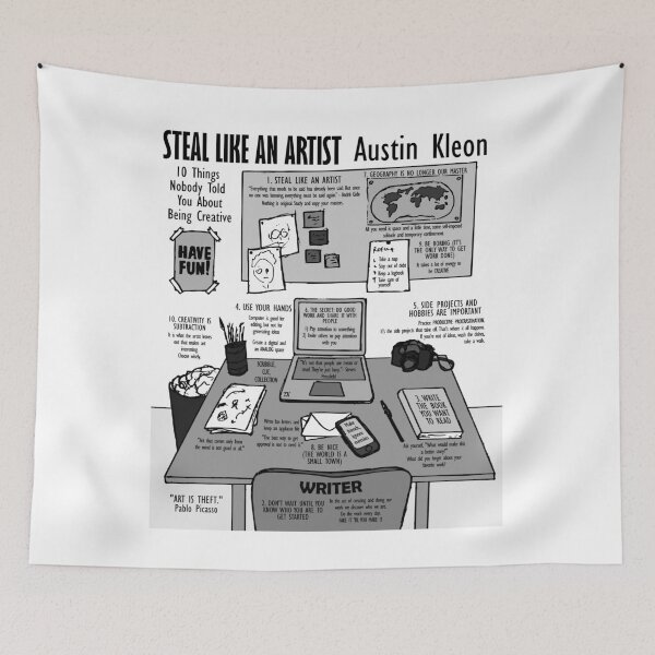 Item preview, Visual Book Steal like an artist (Austin Kleon) designed and sold by TKsuited.