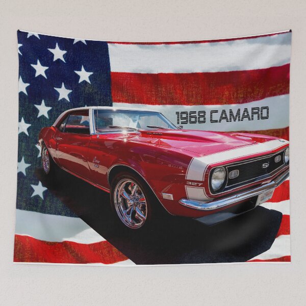 Item preview, 1968 Chevy Camaro RS 327 Red Text designed and sold by mljdwhite.