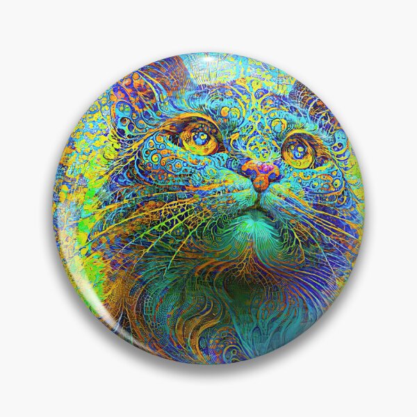 Item preview, Abstractions of abstract abstraction of cat. DeepDream #7063855891278 designed and sold by blackhalt.