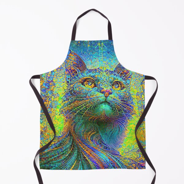Item preview, Abstractions of abstract abstraction of cat. DeepDream #7063855891278 designed and sold by blackhalt.