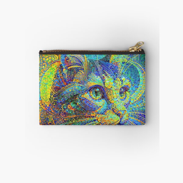 Item preview, Abstractions of abstract abstraction of cat. DeepDream #3589681660187 designed and sold by blackhalt.