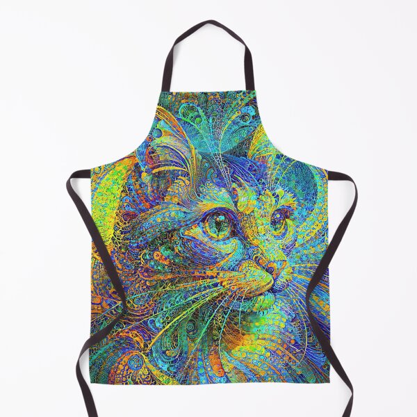 Item preview, Abstractions of abstract abstraction of cat. DeepDream #3589681660187 designed and sold by blackhalt.