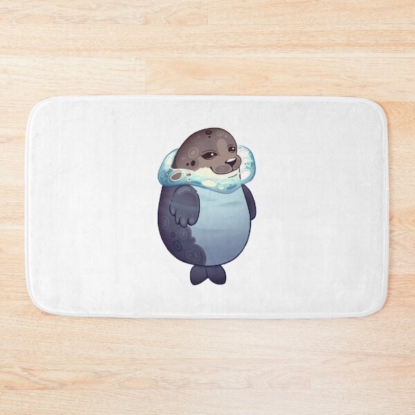 Item preview, Chubby Floating Grey Seal designed and sold by Mossysplashart.