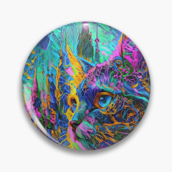 Artikelvorschau, Abstraktionen der abstrakten Abstraktion der Katze. DeepDream #9251924984532 entworfen und verkauft von blackhalt.