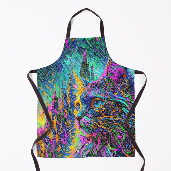 Item preview, Abstractions of abstract abstraction of cat. DeepDream #9251924984532 designed and sold by blackhalt.