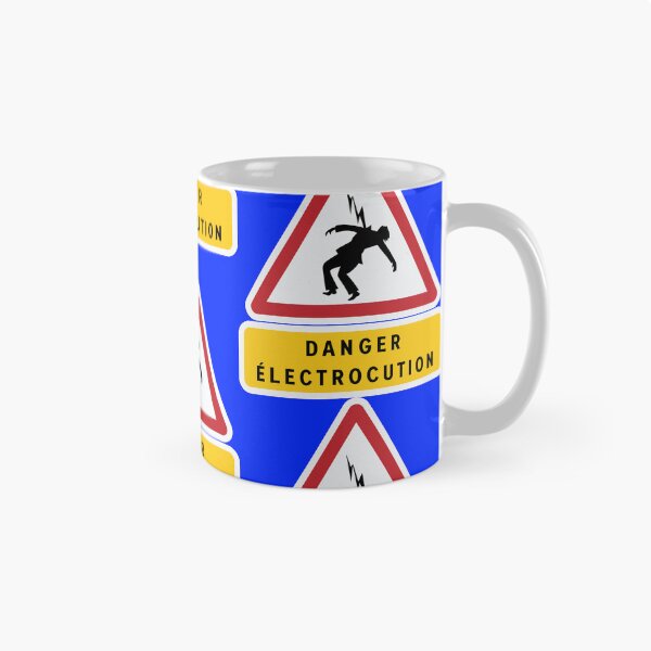 Item preview, Danger Electrocution safety sign Deutsche Bahn designed and sold by Green-over-red.