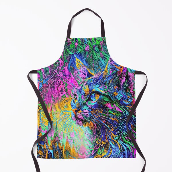 Artikelvorschau, Abstraktionen der abstrakten Abstraktion der Katze. DeepDream #5852546706950 entworfen und verkauft von blackhalt.