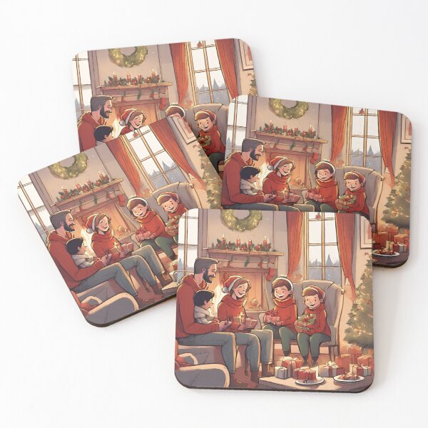 Item preview, A Family Celebrating Christmas / warm family atmosphere christmas designed and sold by Gullona.