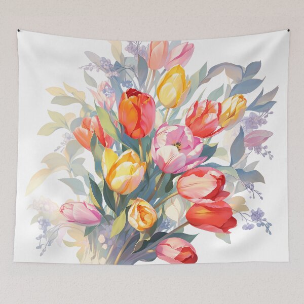 Item preview, In bloom tulip bouquet designed and sold by BouquetlikeLove.