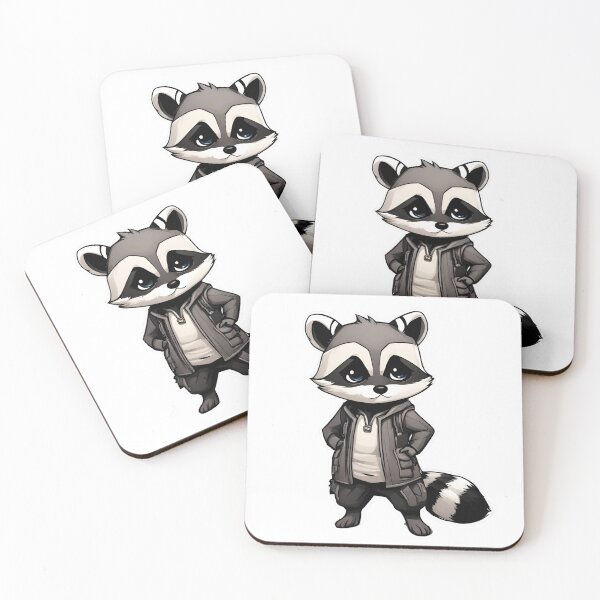 Item preview, Cute Raccoon designed and sold by LittleGoblinPrs.