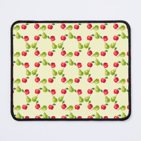 Item preview, Pear and apple watercolor pixelated fun wreath designed and sold by Rumah-Indah.