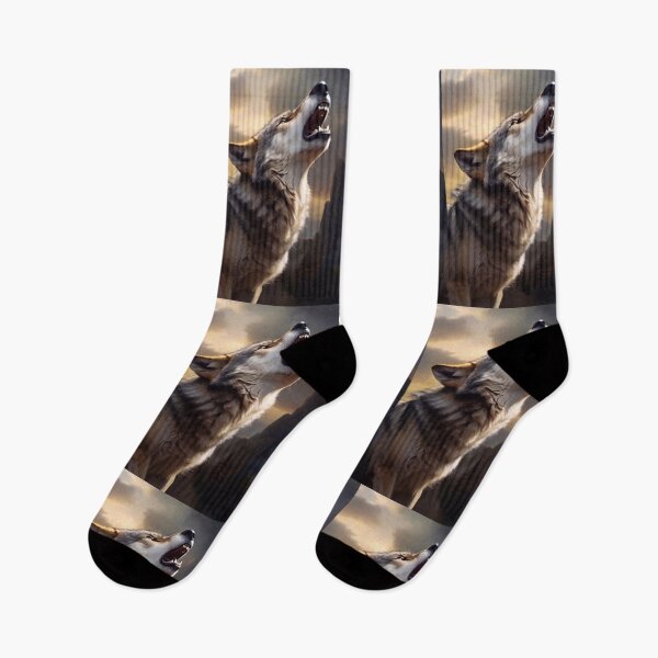 Item preview, Howling wolf designed and sold by M-Y-A-R-T-.
