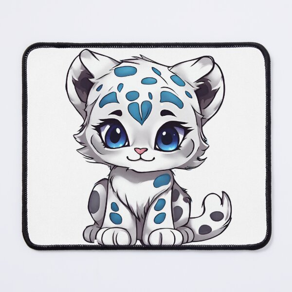 Item preview, Cute Snow Leopard Cub designed and sold by LittleGoblinPrs.