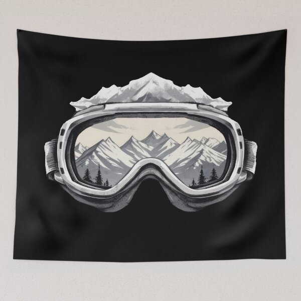 Item preview, Cycling goggles, ski goggles, snowboard goggles, cycling, winter sports designed and sold by WallGemsArt.