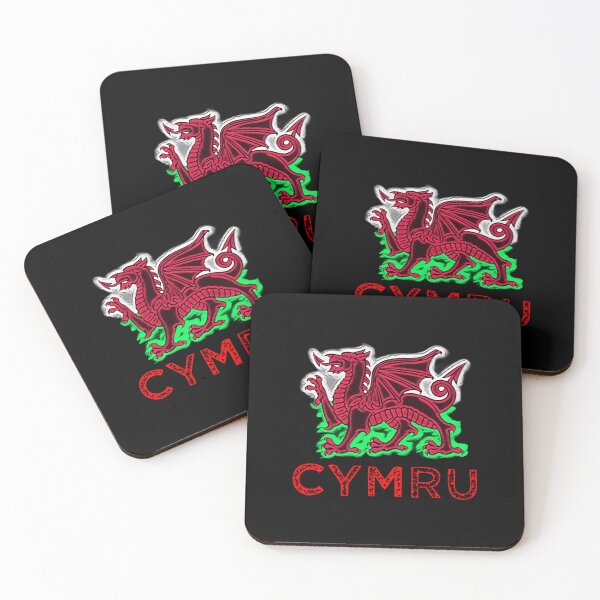 Item preview, CYMRU STYLISED WELSH DRAIG GOCH RED DRAGON designed and sold by Marni Scofidio Desi9ns.