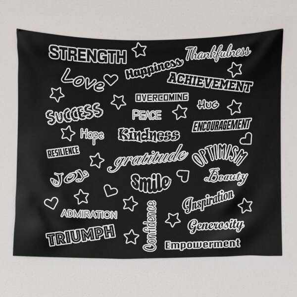 Item preview, positive words designed and sold by Iridp.
