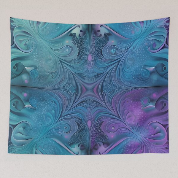 Item preview, Abstract Bioluminescence designed and sold by Feebleeona.