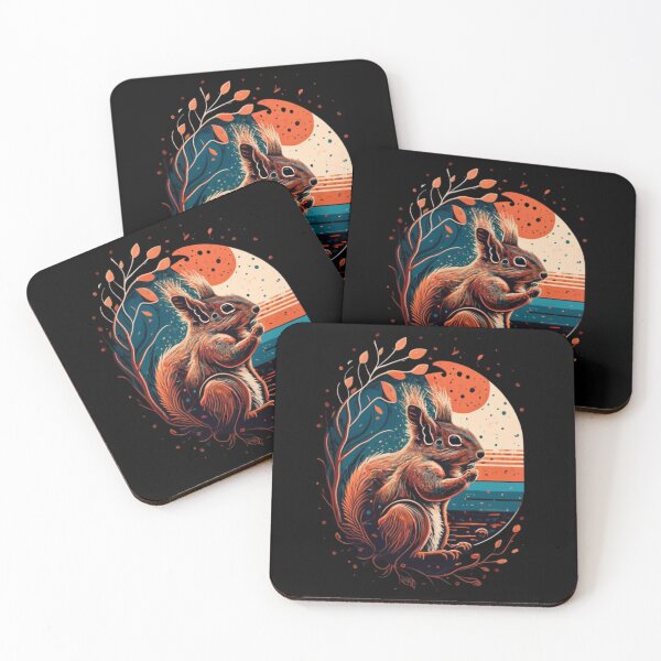 Item preview, The Squirrel Whisperer, vintage squirrel for squirrel lovers designed and sold by NaaEchDesign ⭐⭐⭐⭐⭐.