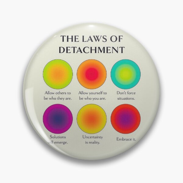 Item preview, laws of detachment  designed and sold by ritusdesigns.