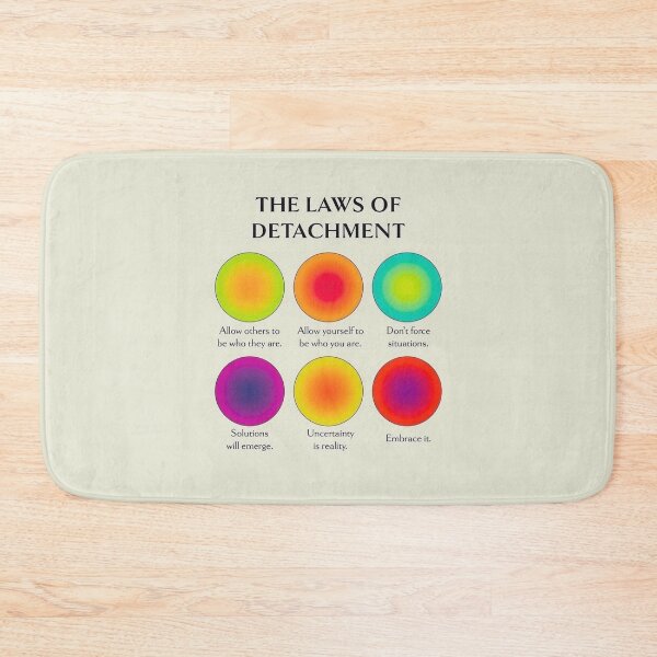 Item preview, laws of detachment  designed and sold by ritusdesigns.