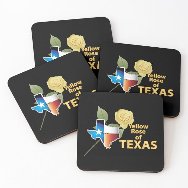 Item preview, State Emblem - Yellow Rose of Texas X 300 designed and sold by Military Insignia Products.