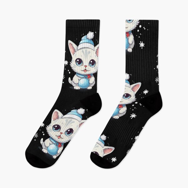 Item preview, Whiskered Winter Wishes designed and sold by MiduImages.
