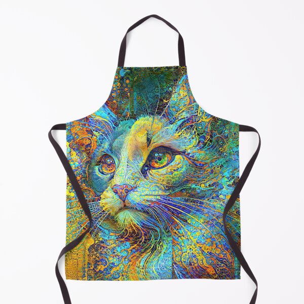 Item preview, Abstractions of abstract abstraction of cat. DeepDream #7306165131766 designed and sold by blackhalt.