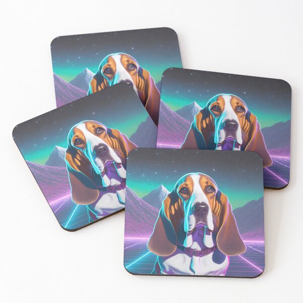Item preview, Cool Basset Hound dog designed and sold by blue-doodle.