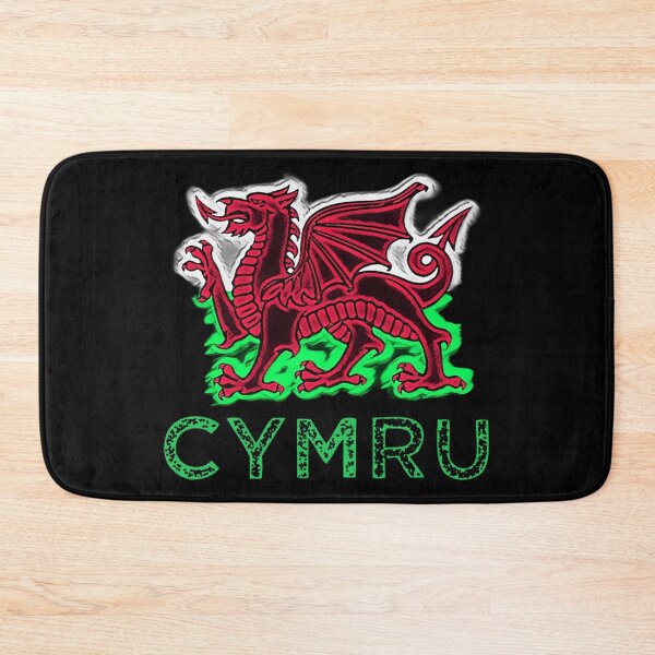 Item preview, CYMRU STYLISED WELSH DRAIG GOCH GREEN  designed and sold by Marni Scofidio Desi9ns.