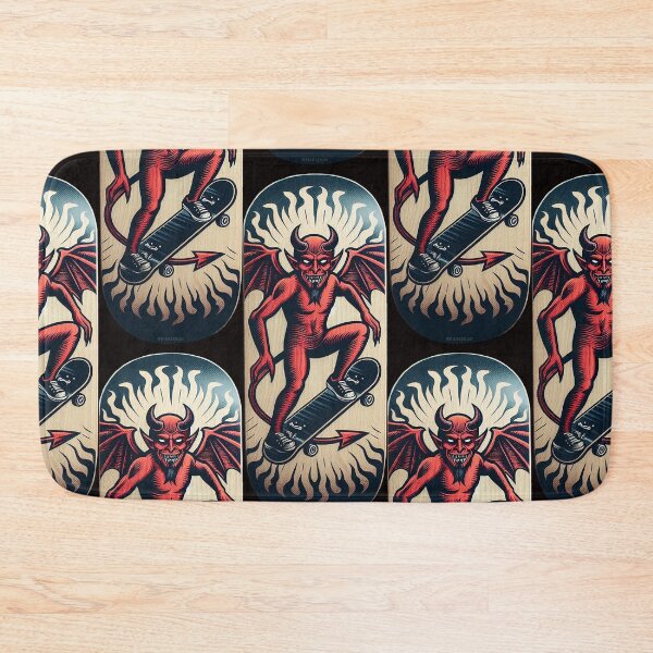 Item preview, Devil Skateboard designed and sold by PickledjoArt.