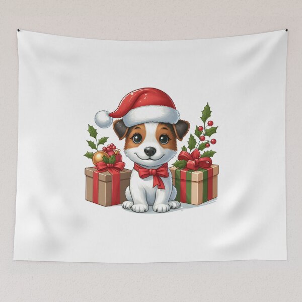 Item preview, Jack Russel Terrier Alegría navideña designed and sold by MegzDesign.