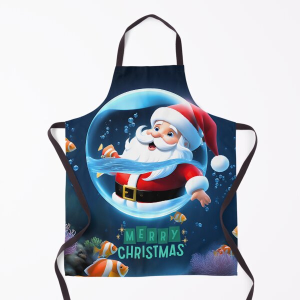 Item preview, Cute Santa under the water designed and sold by OutdoorArtistry.