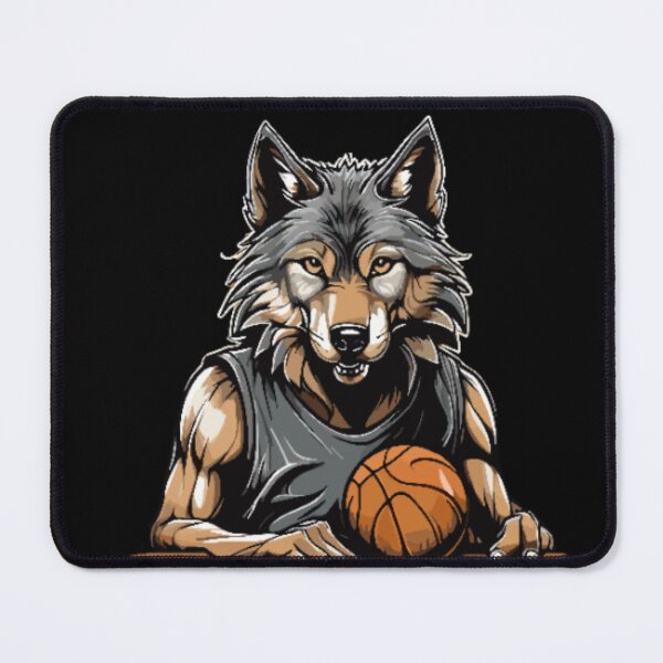 Item preview, Wolf play basketball designed and sold by Ahmed Graphic .