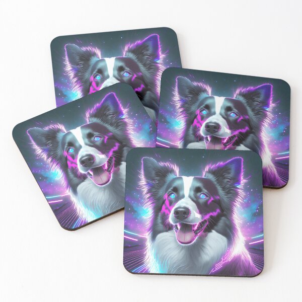 Item preview, Cool Border Collie dog designed and sold by blue-doodle.