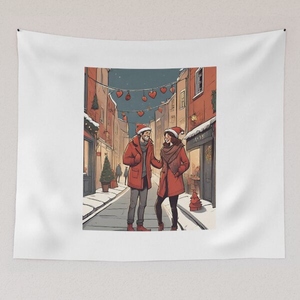 Item preview, Lovers celebrating Christmas / lovers in love looking at each other ,  love designed and sold by Gullona.
