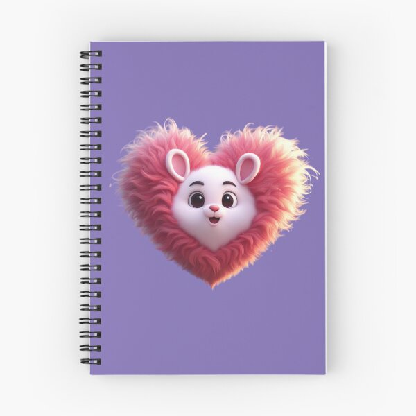 Item preview, Cute Fuzzy Pink Heart  designed and sold by Digiheart.